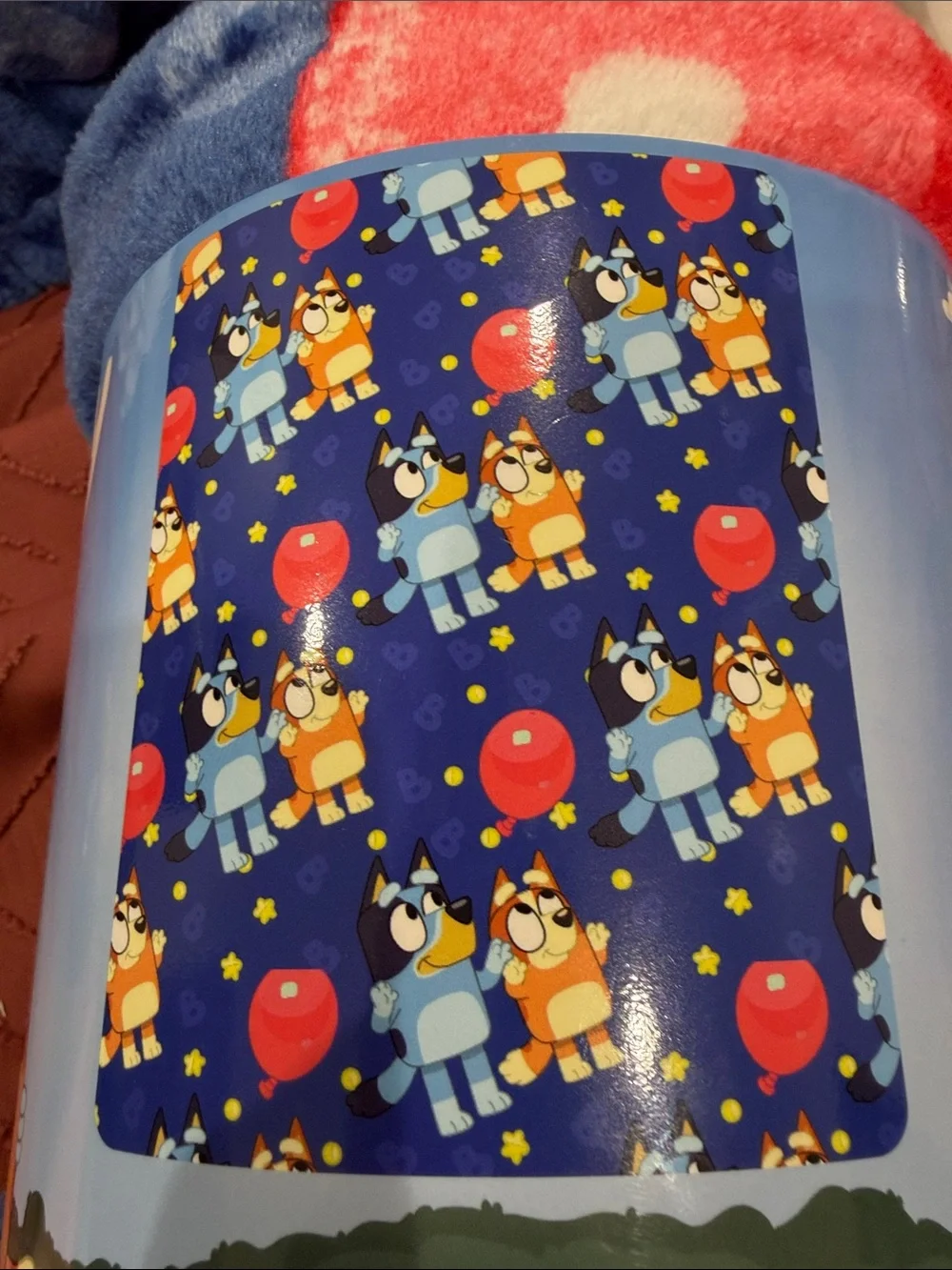 Bluey Silky Soft Plush Throw - 46” x 60 in